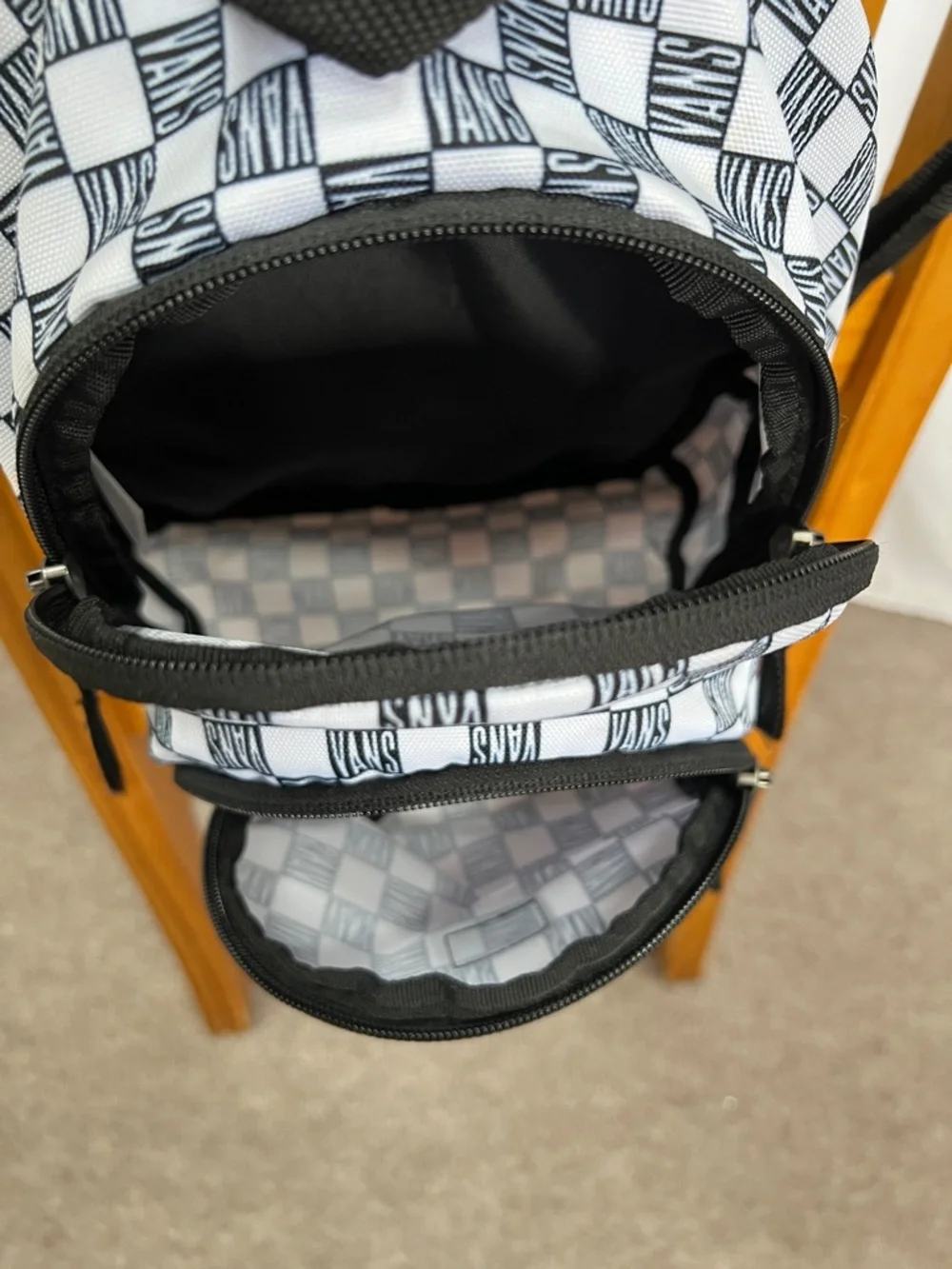 Van’s checkered logo mini backpack - Picture 2 of 4
